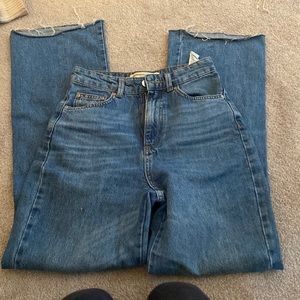 Wide leg jeans